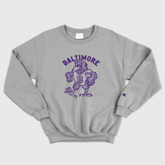 Dodgers Sweatshirt Women Vintage Baltimore Charm City Maryland